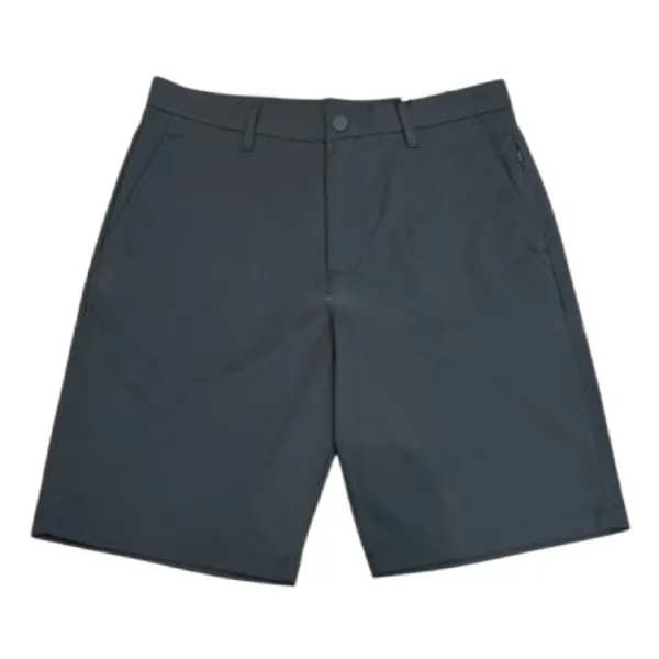 Quần Short Nam Calvin Klein CK 9 Inch Stretch Tech Short Asphalt 40QM613 023 Màu Xám Chì Size 29