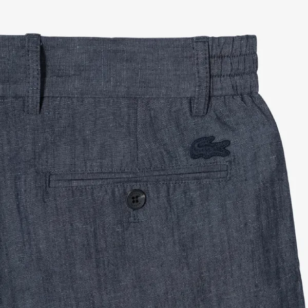 Quần Short Nam Lacoste Sport Regular Fit Shorts FH379E 166 Màu Xanh Navy Size 40