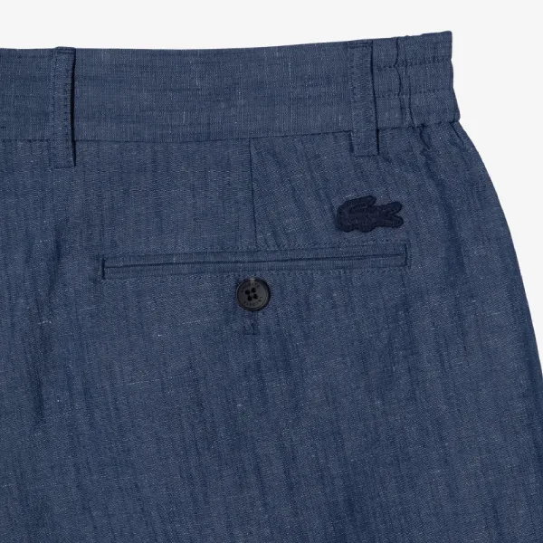 Quần Short Nam Lacoste Sport Regular Fit Shorts Blue FH379E 3D3 Màu Xanh Size 40
