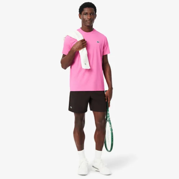 Quần Short Nam Lacoste Ultra Dry Stretch Tennis Shorts GH9961 52 3LA Màu Nâu Size 5