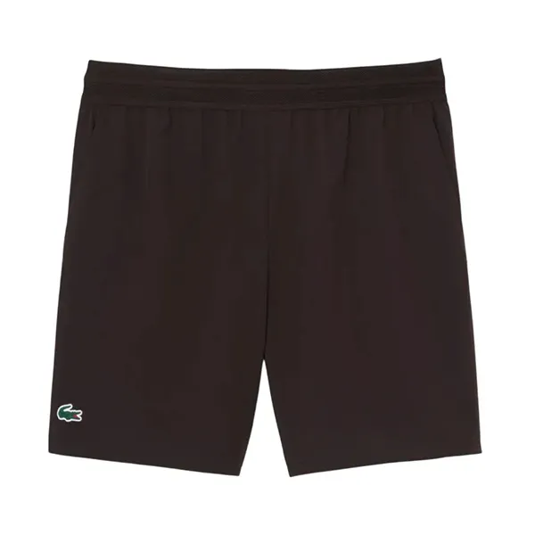 Quần Short Nam Lacoste Ultra Dry Stretch Tennis Shorts GH9961 52 3LA Màu Nâu Size 3