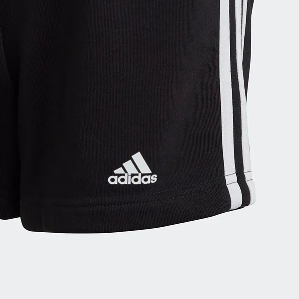 Quần Short Nữ Adidas Essentials 3-Stripes Shorts IC3631 Màu Đen Trắng Size XS