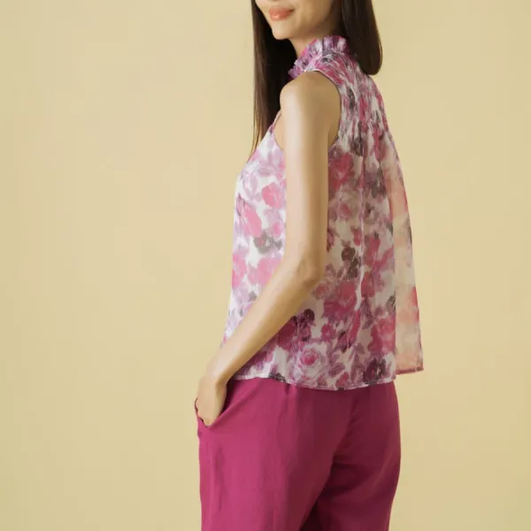 Quần Short Nữ F2 Fashion & Freedom Linen Becoming Color Me QS43-HS-S-0521 Màu Hồng Size S