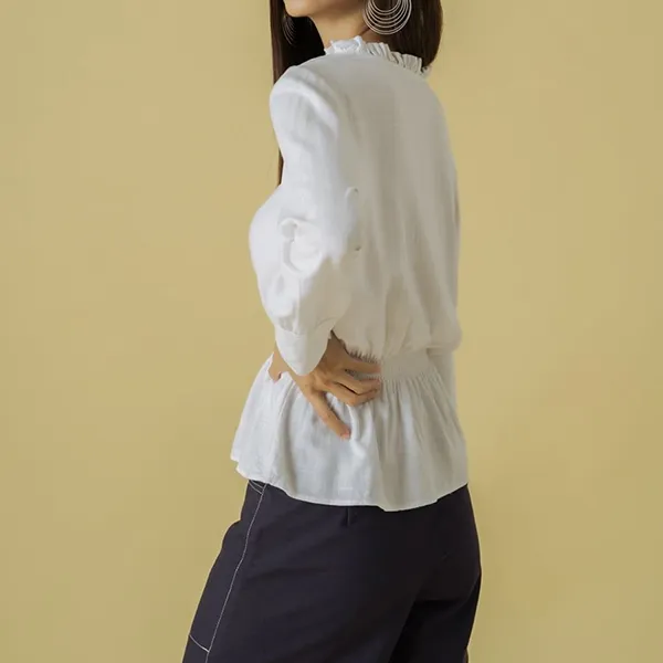 Quần Short Nữ F2 Fashion & Freedom Purple Linen Shorts Become Discover QS38-T-S-0521 Màu Tím Size S