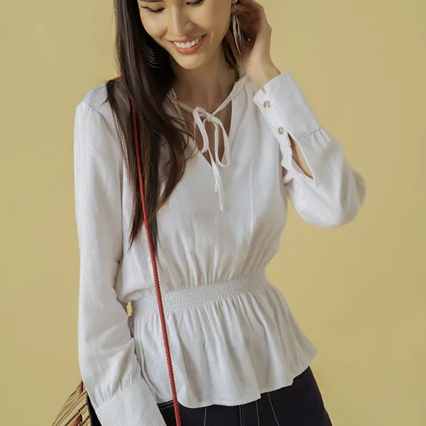 Quần Short Nữ F2 Fashion & Freedom Purple Linen Shorts Become Discover QS38-T-S-0521 Màu Tím Size S