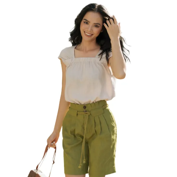 Quần Short Nữ F2 Fashion & Freedom Women QS30-XC-S-0620 Màu Xanh Size S