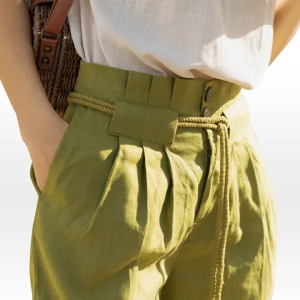 Quần Short Nữ F2 Fashion & Freedom Women QS30-XC-S-0620 Màu Xanh Size S
