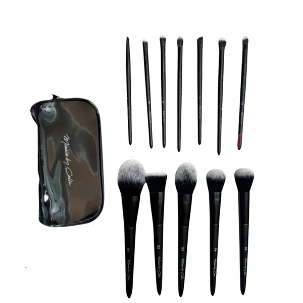 Set Cọ Trang Điểm Missie By Celin 12 Cây Màu Đen