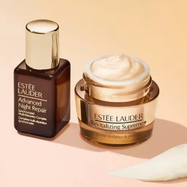 Set Dưỡng Da Estée Lauder Revitalizing Supreme+ 15ml + Serum Advanced Night Repair 15ml