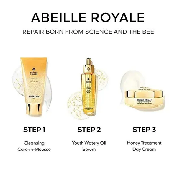 Set Dưỡng Da Guerlain Abeille Royale Skincare Essentials Set 3 Món