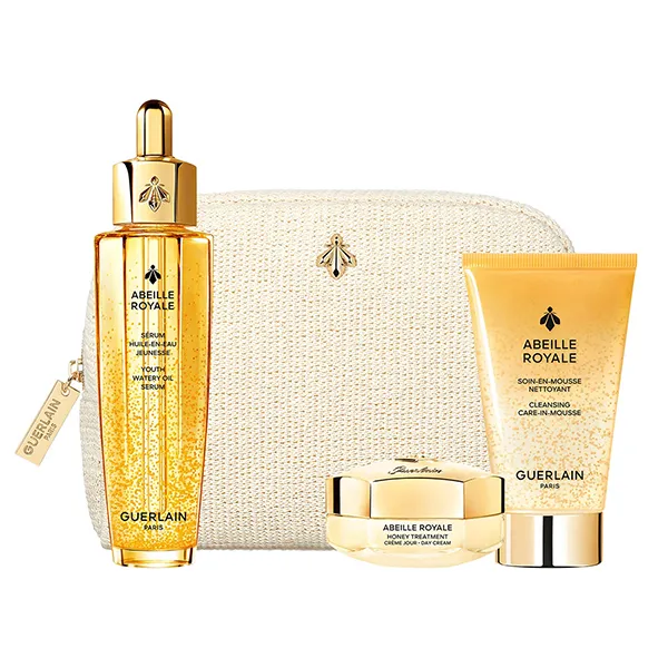 Set Dưỡng Da Guerlain Abeille Royale Skincare Essentials Set 3 Món