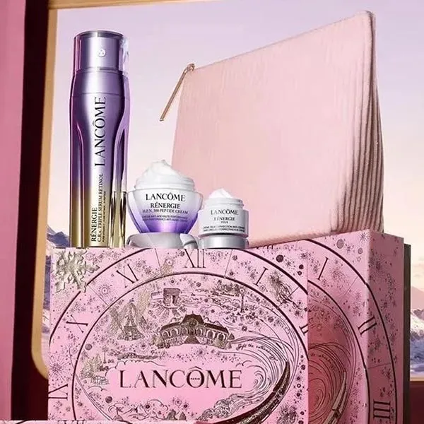 Set Dưỡng Trắng Da Lancôme Rénergie CRX Triple Serum Re 4 Món