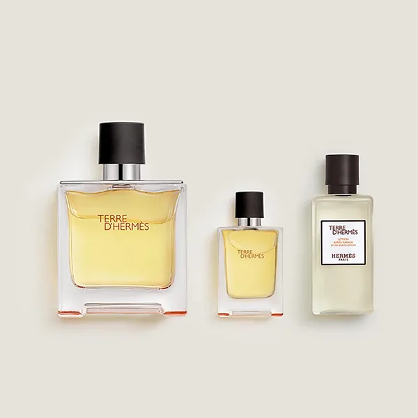 Set Nước Hoa Nam Hermès Terre D'Hermès Eau De Parfum 3 Món