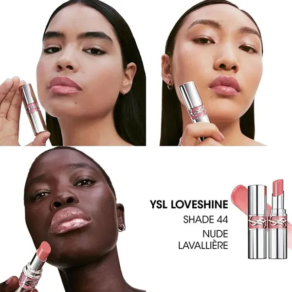 Set Nước Hoa Nữ Yves Saint Laurent YSL Libre EDP 90ml + 10ml Và Son Mini Loveshine 44b Nude Lavallière) 3 Món