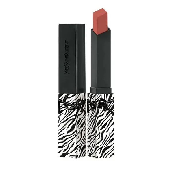 Set Nước Hoa YSL Black Opium 30ml + Son Slim Shade N302 Màu Hồng Đỏ Đất
