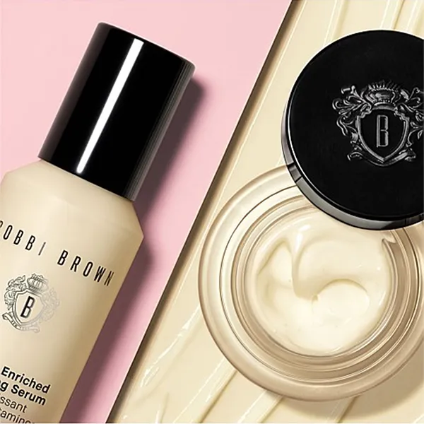 Set Serum Và Kem Lót Bobbi Brown Boost Your Base Vitamin Enriched 2 Món
