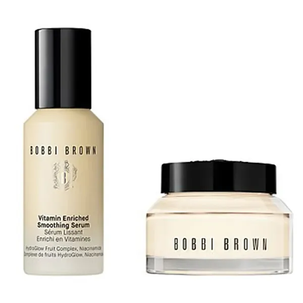 Set Serum Và Kem Lót Bobbi Brown Boost Your Base Vitamin Enriched 2 Món
