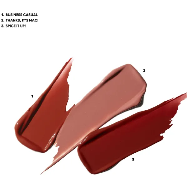 Set Son MAC Wildest Gleams Mini Lustreglass Lip Trio Classics (1.8g x 3)