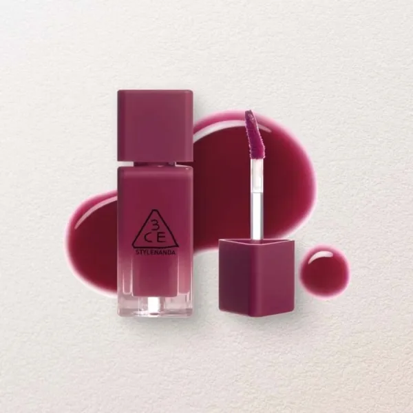 Son Bóng Dưỡng Ẩm 3CE Gummy Oil Tint 10 Sweeten Màu Đỏ Berry 4g