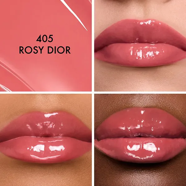 Son Dior Addict Glass Lipstick 405 Rosy Dior Màu Hồng Gỗ