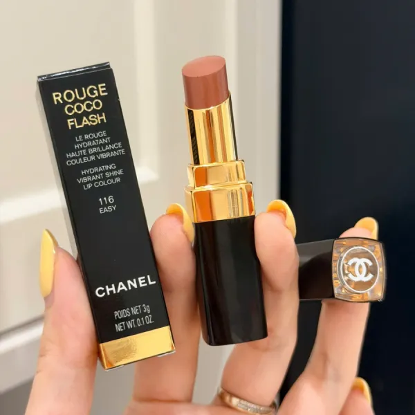 Son Dưỡng Môi Chanel Rouge Coco Flash Lipstick 116 Easy Màu Hồng Nude