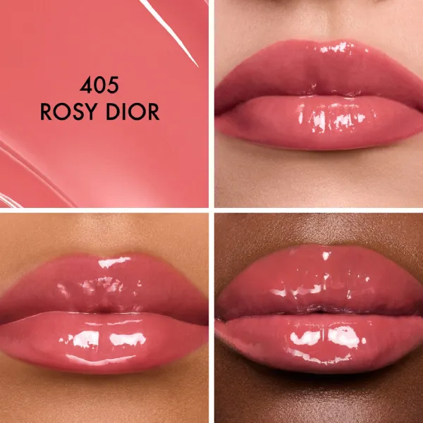 Son Dưỡng Môi Dior Addict Glass Lipstick 405 Rosy Dior Màu Hồng Gỗ