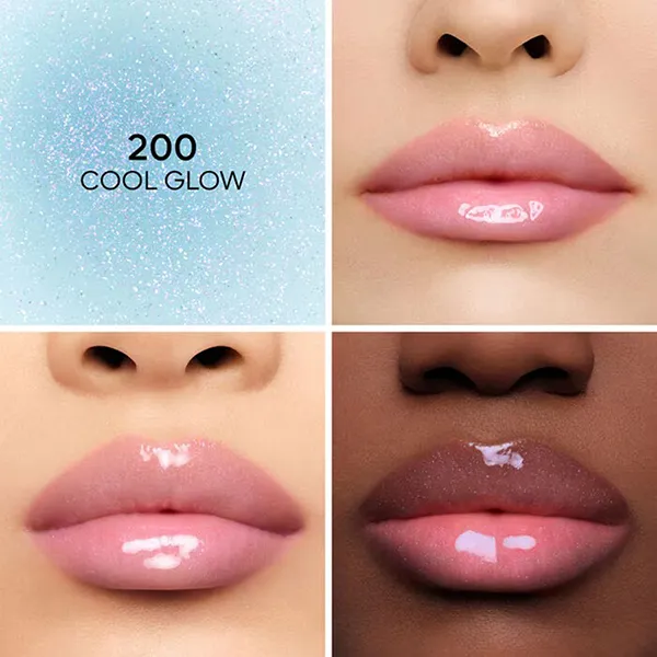 Son Dưỡng Môi Guerlain KissKiss Bee Glow Plump 200 Cool Glow Màu Xanh Nhạt