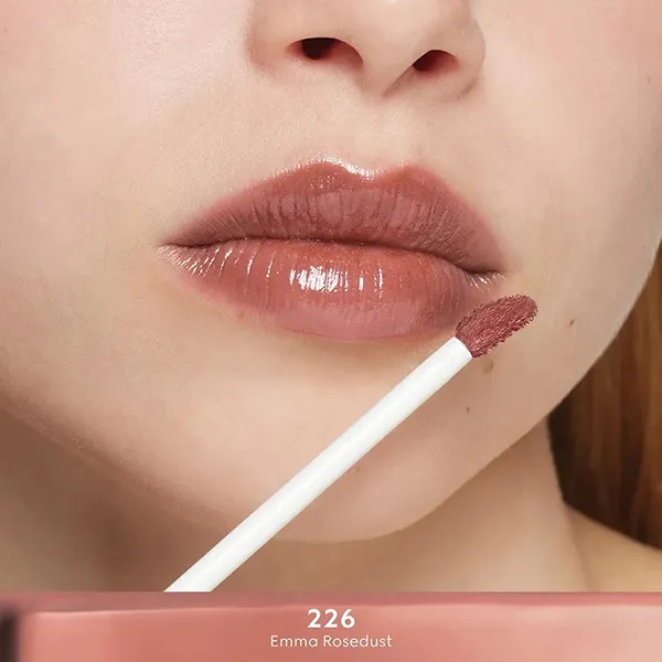 Son Kem Gucci Glow Oil In Water Tint 226 Emma Rosedust Màu Hồng Cánh Hoa, 6.5ml