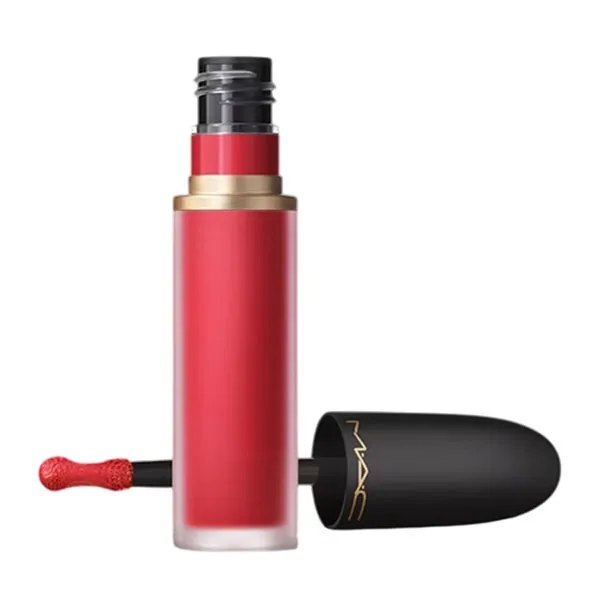Son Kem Đa Năng MAC Powder Kiss Lip & Cheek Mousse 988 A Little Tamed Màu Hồng Cánh Hoa 5ml