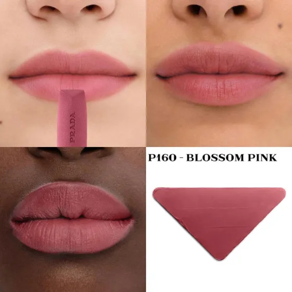 Son Prada Monochrome Soft Matte P160 Blossom Pink Màu Hồng Đào