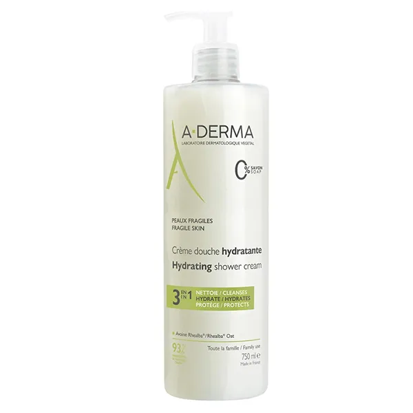 Sữa Tắm A-Derma Rhealba Oat Hydra Protective Shower Gel 750ml