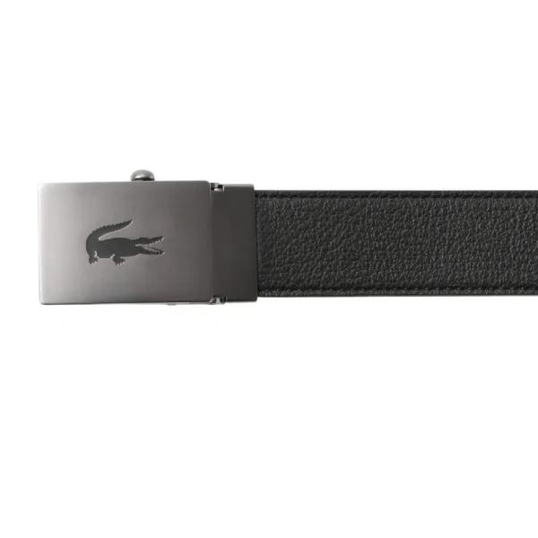 Thắt Lưng Nam Lacoste Men's Leather Belt RC001 - P01 Màu Đen