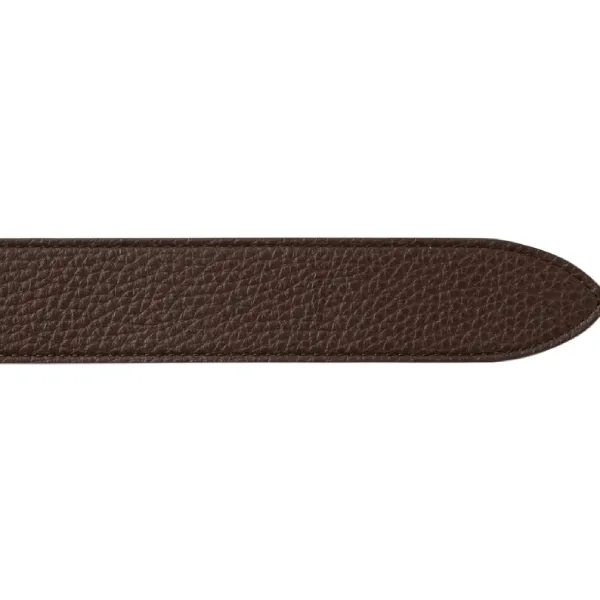 Thắt Lưng Nam Lacoste Men's Leather Belt RC001 - P02 Màu Nâu