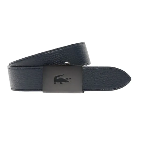Thắt Lưng Nam Lacoste Men's Leather Belt RC001 - P05 Màu Xanh Navy