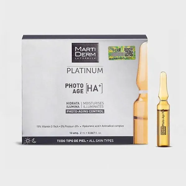 Tinh Chất Ampoules Trẻ Hóa Da Martiderm Platinum Photo Age HA+ (30 x 2ml)