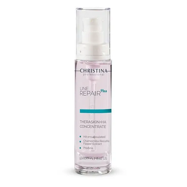 Tinh Chất Dưỡng Ẩm Da Hỗ Trợ Giảm Nhăn Christina Professional Line Repair Theraskin + HA Concentrate 50ml (Hàng Công Ty)