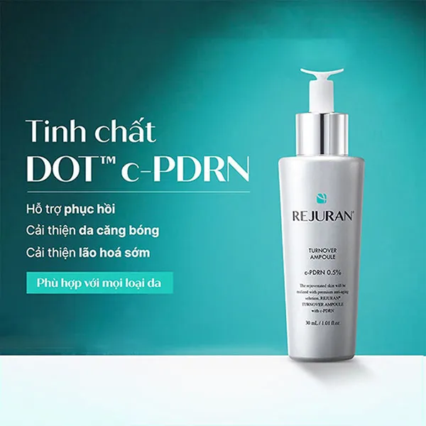 Tinh Chất Phục Hồi, Tái Tạo Da Rejuran Turnover Ampoule Serum 30ml
