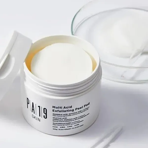 Tone Pad Tẩy Tế Bào Chết PA19 Skin Multi Acid Exfoliating Peel Pad 100 Miếng