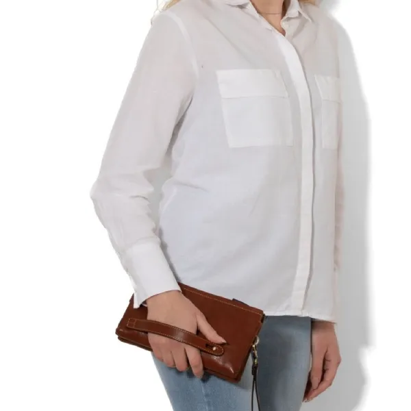 Túi Cầm Tay Nam Gianni Conti Bag 912101-25 Màu Nâu
