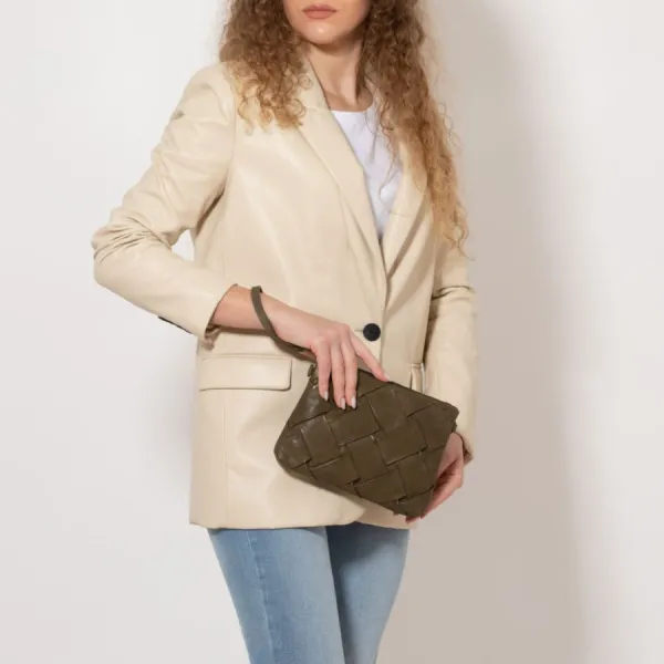 Túi Cầm Tay Nữ Gianni Conti 4693859-61 Màu Xanh Green
