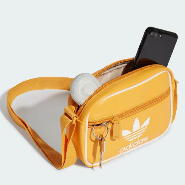 Túi Đeo Chéo Adidas Adicolor Classic Mini Airliner Bag IX7485 Màu Vàng Đậm