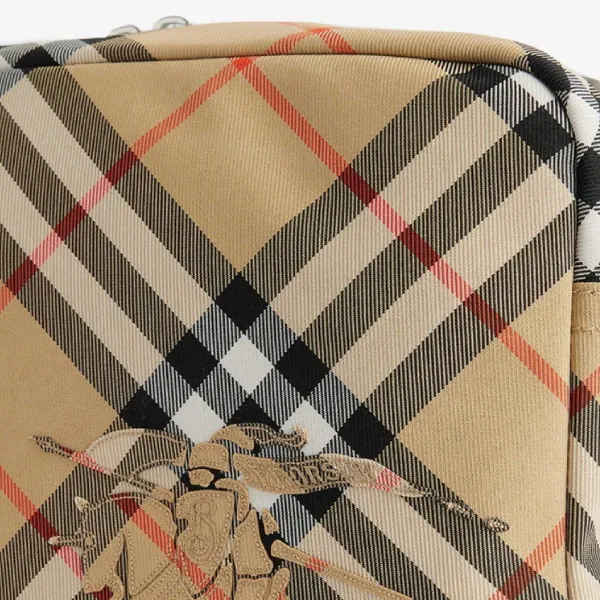 Túi Đeo Chéo Nam Burberry Essential Woven-Blend Cross-Body Bag Màu Beige