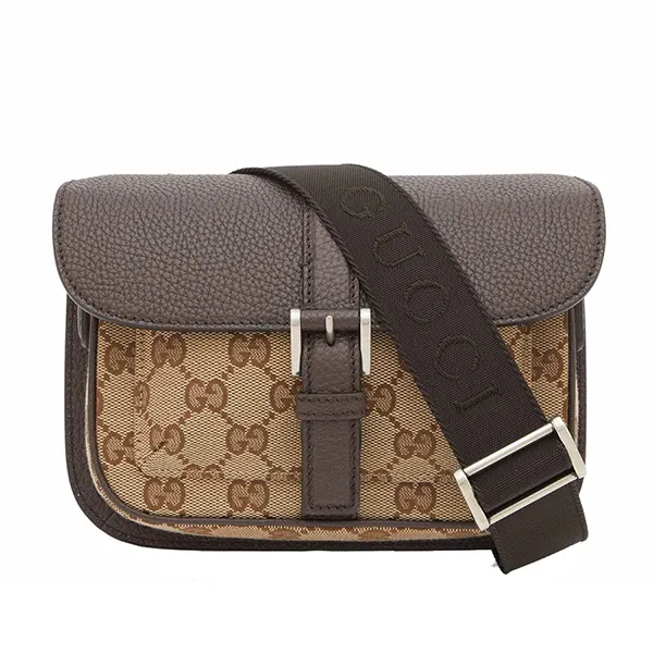Túi Đeo Chéo Gucci GG Buckle Mini Crossbody Bag 795213 FADMD 002 Màu Be/Nâu