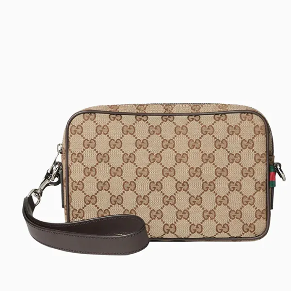 Túi Đeo Chéo Gucci GG Canvas Small Crossbody Bag 834802-FAEPS-9752 Màu Beige