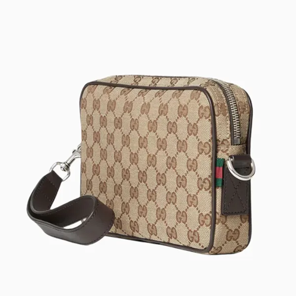 Túi Đeo Chéo Gucci GG Canvas Small Crossbody Bag 834802-FAEPS-9752 Màu Beige