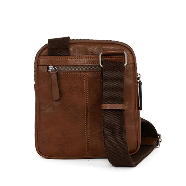 Túi Đeo Chéo Nam Gianni Conti Crossbody Bag 9442385-25 Màu Nâu