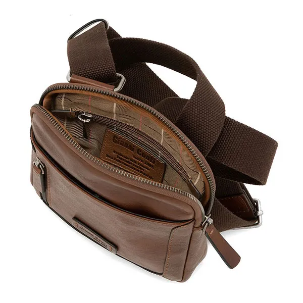 Túi Đeo Chéo Nam Gianni Conti Crossbody Bag 9442385-25 Màu Nâu