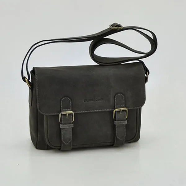 Túi Đeo Chéo Nam Gianni Conti Crossbody Bag 964158-16 Màu Ghi Xám