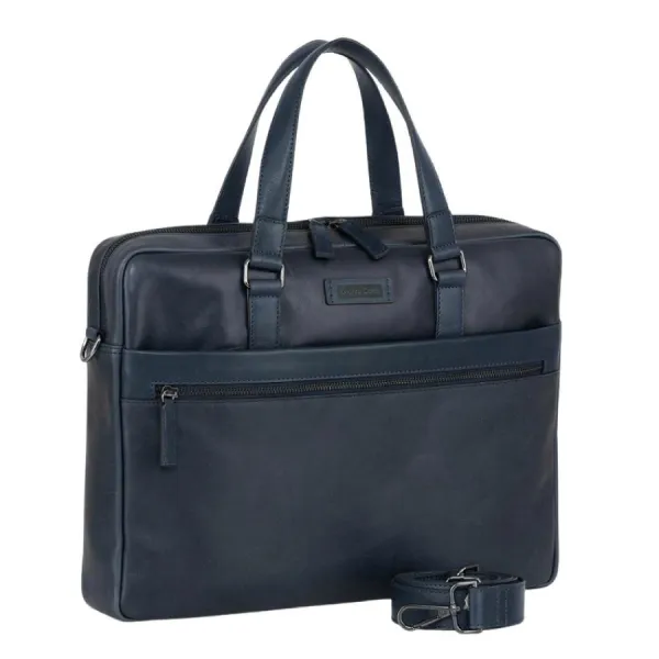 Túi Laptop Nam Gianni Conti 6051320-40 Màu Xanh