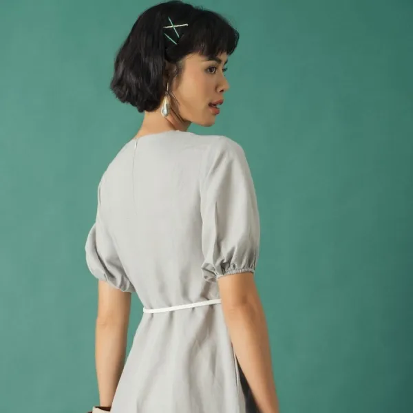 Váy Liền Nữ F2 Fashion & Freedom Becoming Discover D501-X-S-0321 Màu Xám Size S